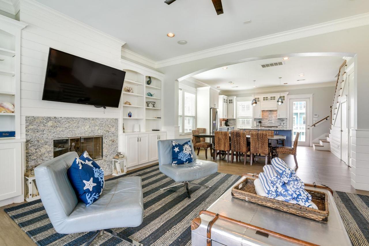 Galveston Beach House With 2 Decks - Walk To Ocean! Dış mekan fotoğraf